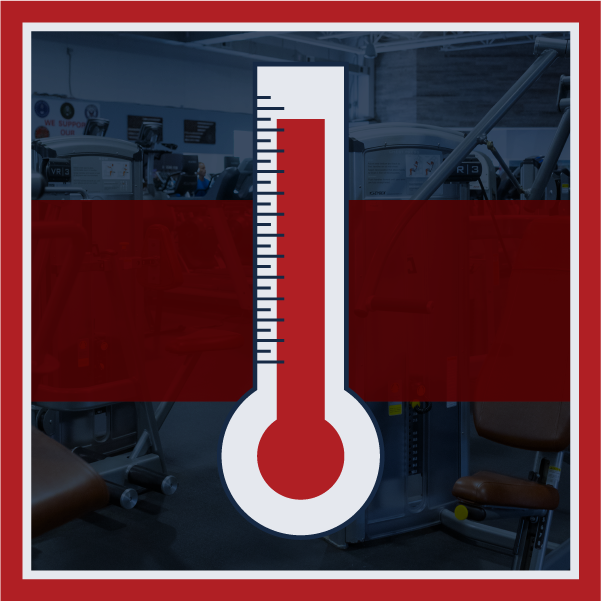 Icon displaying thermometer